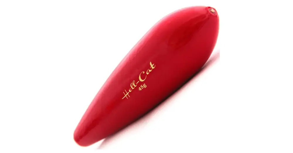 Hell-Cat Podvodní Splávek Zvukový Červený-55 g Nejprodávanější