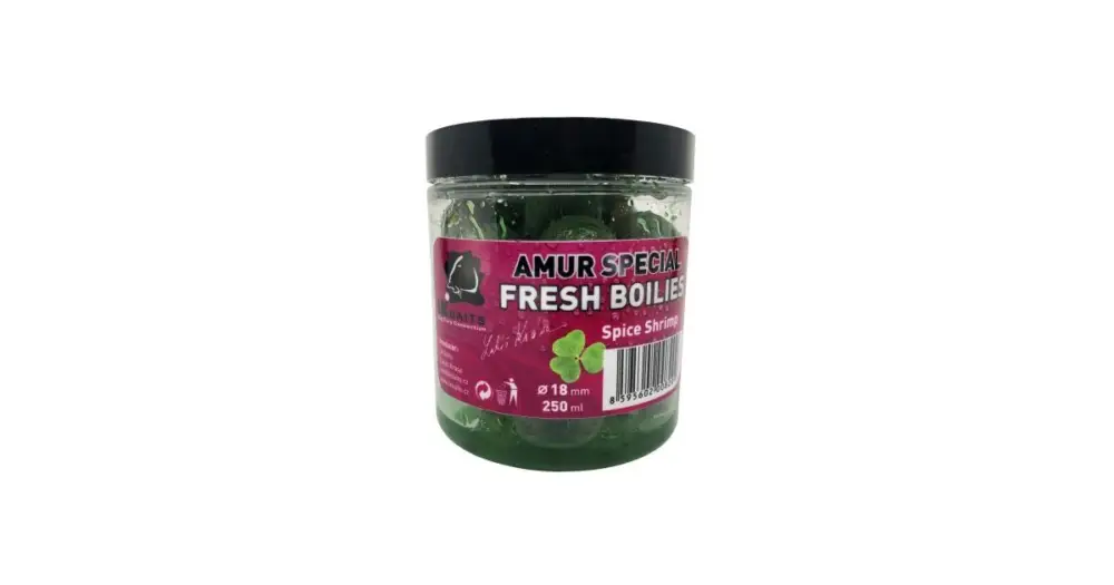 Originální LK Baits Boilie Fresh Euro Economic Amur Special Spice Shrimp 18 mm 250 ml