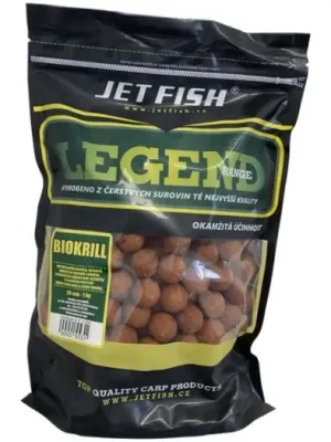 Akční Cena Jet Fish Boilie Legend Range Biokrill-10 kg 20 mm
