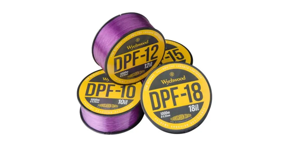 Wychwood Vlasec Deep Purple Fluoro Coated Mono 1000 m-Průměr 0,35 mm / Nosnost 18 lb Akce