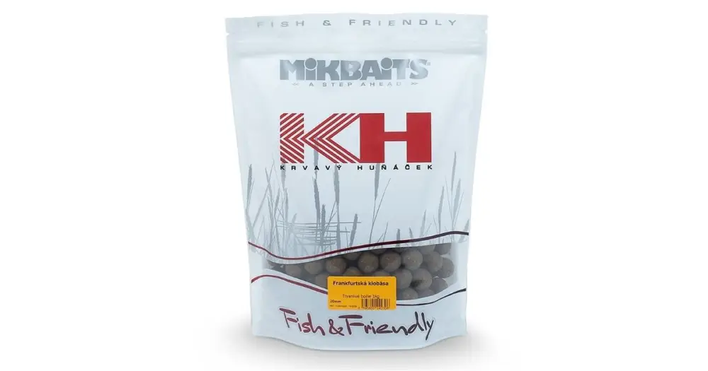 Mikbaits Boilie Krvavý Huňáček Jahoda Exclusive - 2,5 kg 20 mm Nejlepší Cena