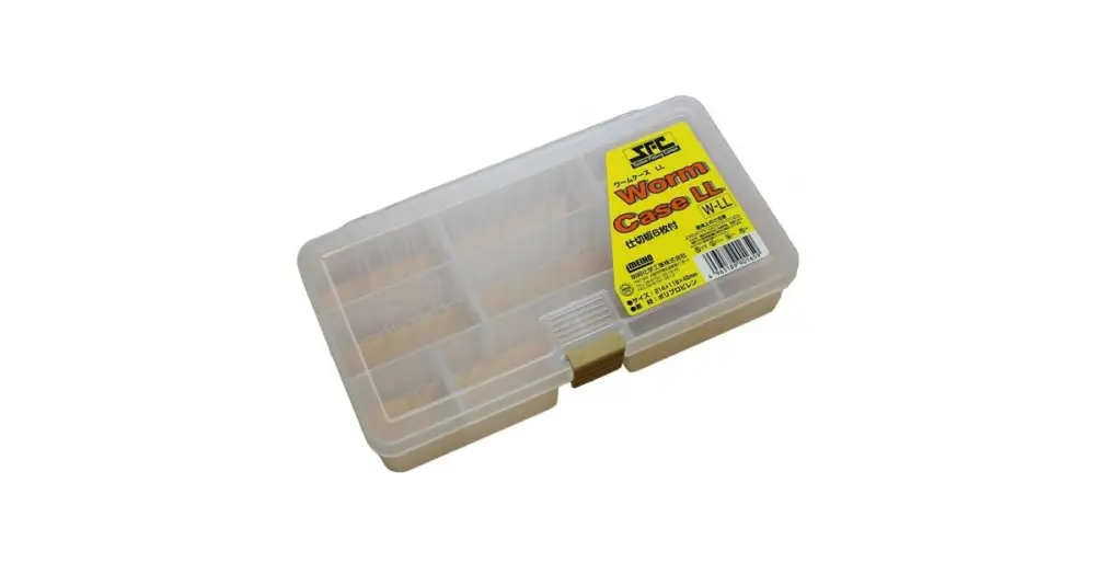 Meiho Rybářský Box Transparentní SFC Worm LL Hit Sezóny
