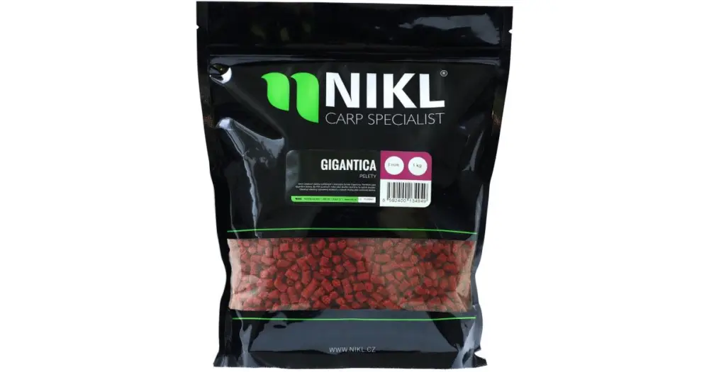 Originální Nikl Pelety bez dírky Gigantica 3 mm-1 kg