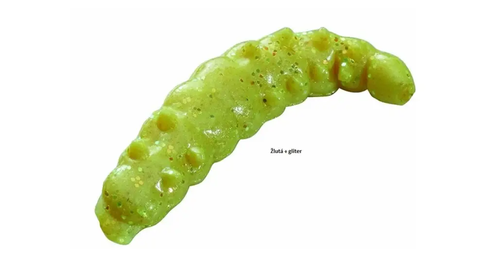 Vrácení Zdarma Berkley Gumová nástrahaPowerBait Vosí Larvy 2,5 cm 55 ks-Sytě Žlutá