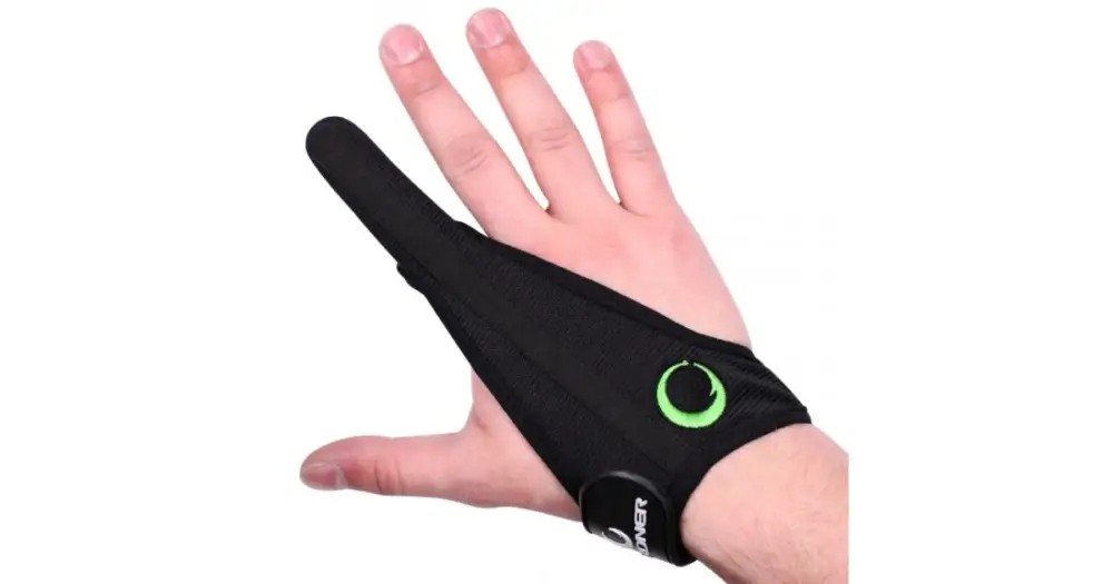 Gardner Náprstník Finger Stall Left Hand Levá Ruka Large Víkendová Akce