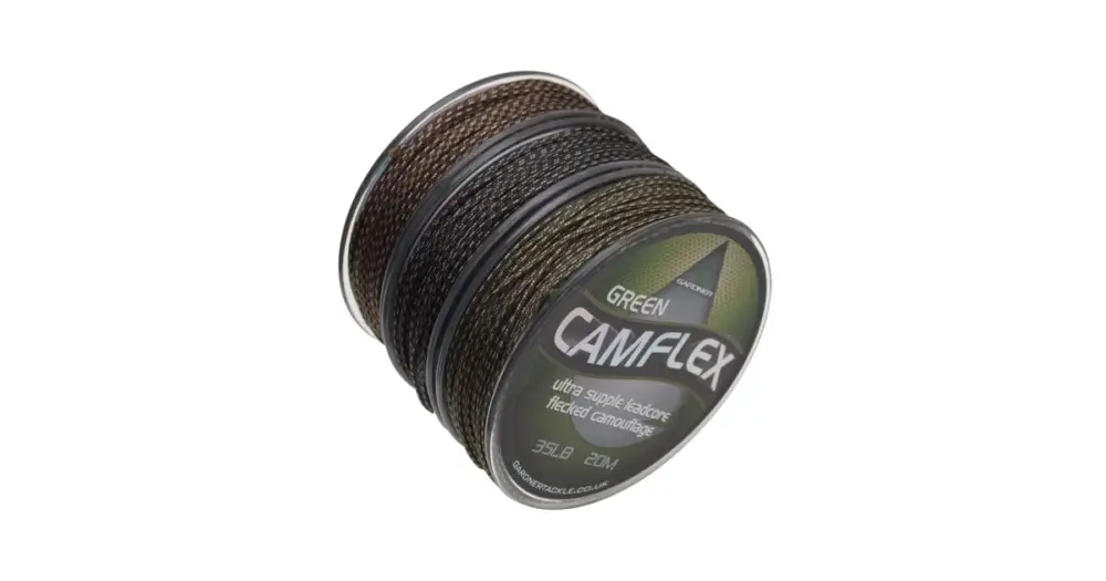 Kup Teď Gardner Olověná šňůrka Camflex Leadcore 20m 45lb-Barva Camo Green