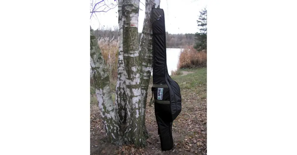 Rychlé Dodání R-SPEKT Triple polstrované černé pouzdro na 3 pruty-150 cm 9 ft
