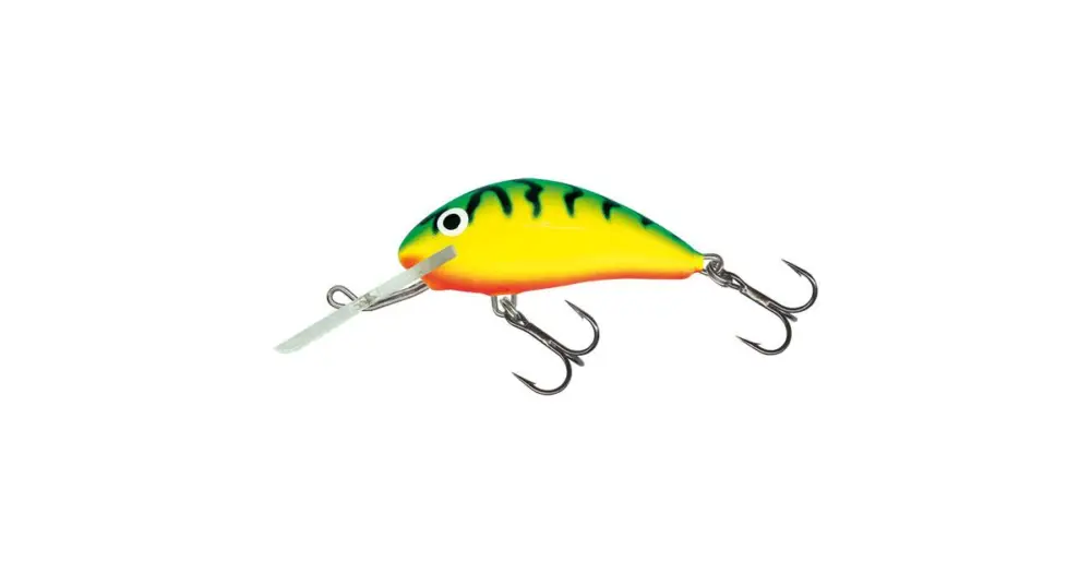 Cenový Hit Salmo Wobler Hornet Floating Green Tiger-6 cm 10 g