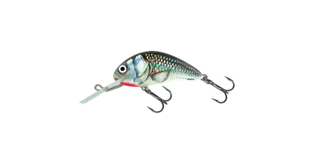 Nová Kolekce Salmo Wobler Hornet Sinking Holographic Grey Shiner-2,5 cm 1,5 g