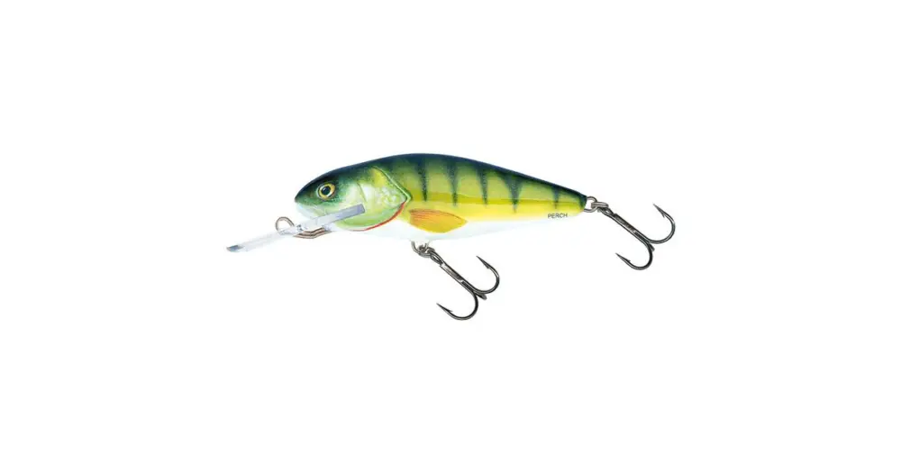 Salmo Wobler Perch Deep Runner Perch 8 cm 14 g Víkendová Akce