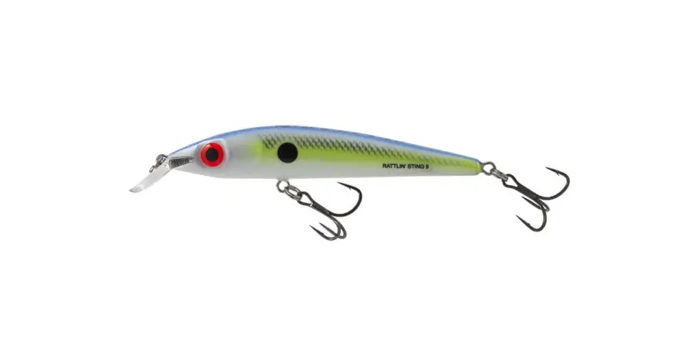 Cenový Hit Salmo Wobler Rattlin Sting Floating Sexy Shad 9 cm 11 g