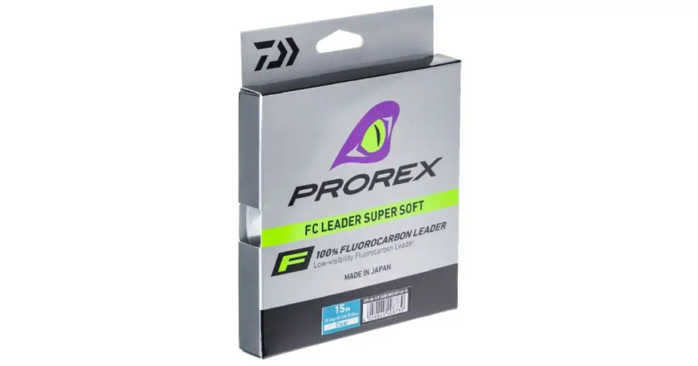 Daiwa Vlasec Prorex Fluocarbon Návazcový Čirá-Průměr 0,30 mm / Nosnost 6,8 kg / Návin 50 m Horká Nabídka