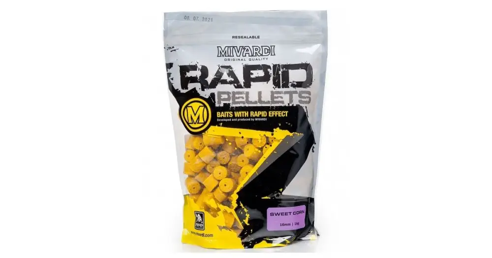 Omezená Nabídka Mivardi Pelety Rapid Sweet Corn-1 kg 8 mm