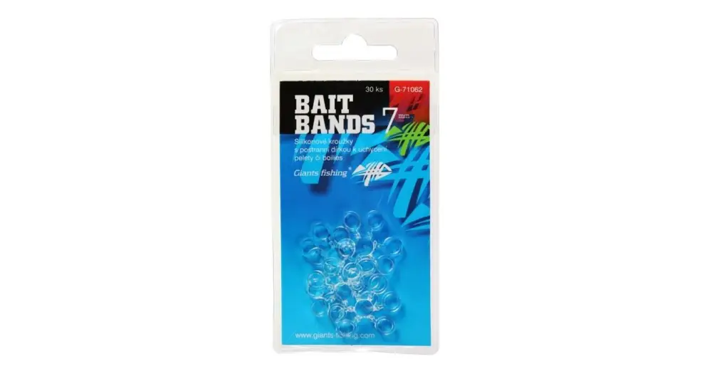 Autentický Giants Fishing Silikonové Kroužky 30 ks-10 mm