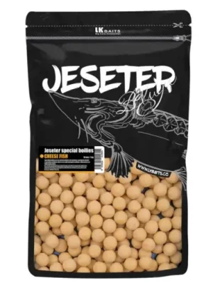 Zlevněný LK Baits Boilie Jeseter Special Cheese Fish 1 kg 18 mm
