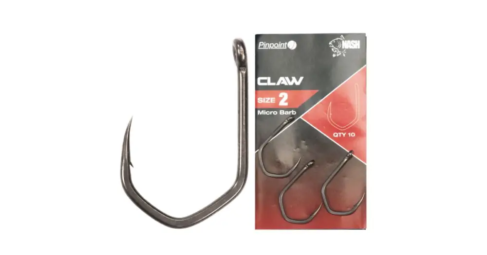 Nash Háčky Pinpoint Claw Micro Barbed-Velikost 6 Hit Sezóny