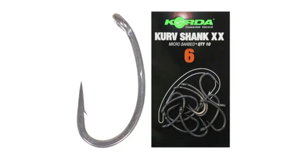 Doprava Zdarma Korda Háčky Kurv Shank XX 10 ks - Velikost 2