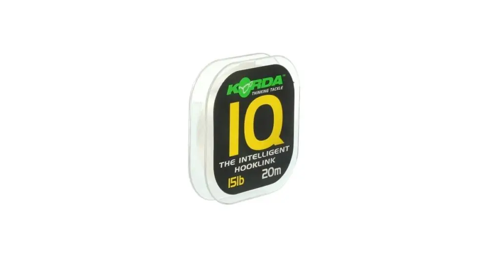 Korda FluorocarbonIQ The Intelligent Hooklink 20 m-Nosnost 10 lb Hit Sezóny