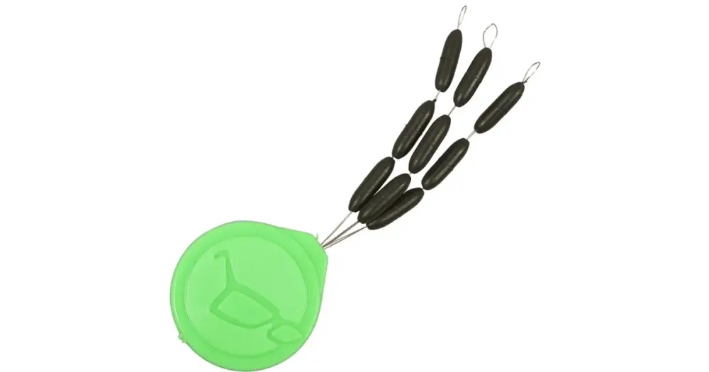 Korda Tungstenové Stopery Sinker Hooklink Weight Weedy Green-Small 12 ks Odeslání Ihned