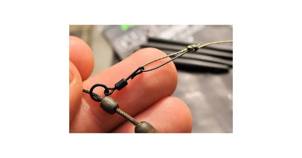 Vysoce Kvalitní Korda Obratlík S Kroužkem Kwik Change Swivel-Velikost 8