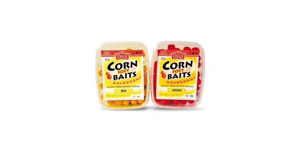 Chytil Měkčená Nástraha Corn Soft Baits Mushrooms 20 g-Amur Finální Výprodej