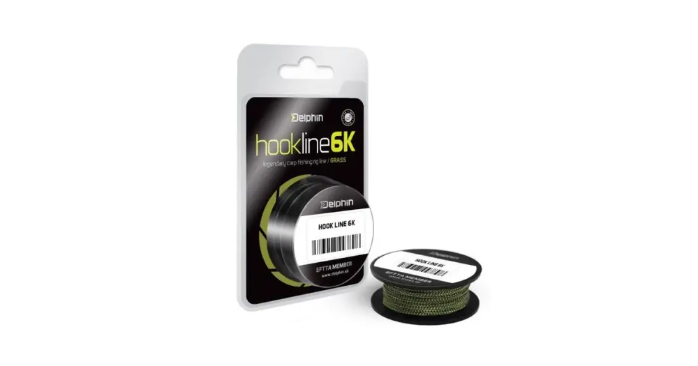 Delphin Návazcová Šňůrka Hookline 6K Grass 20 m-Nosnost 35 lb Expresní Doručení