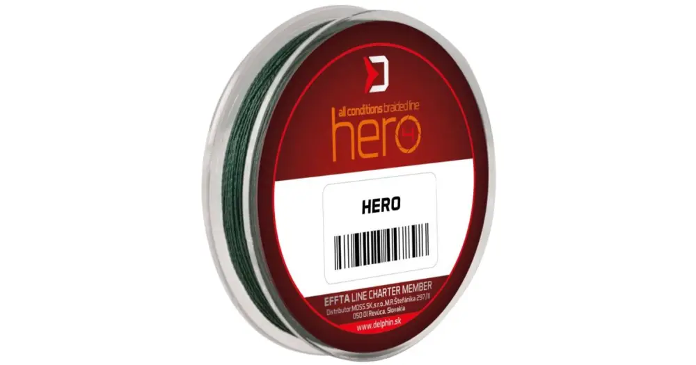 Vrácení Zdarma Delphin Návazcová Šňůra Hero 15 m-Průměr 0,25 mm / Nosnost 16,8 kg