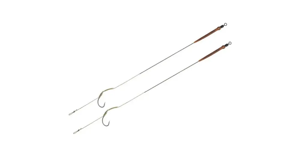 Delphin Návazec The End Skin Rig 20 cm 25 lb-Velikost Háčku 6 Originální
