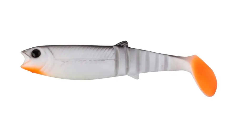 Cenová Bomba Savage Gear Gumová Nástraha Cannibal Shad Bulk White/Black - 12,5 cm 20 g