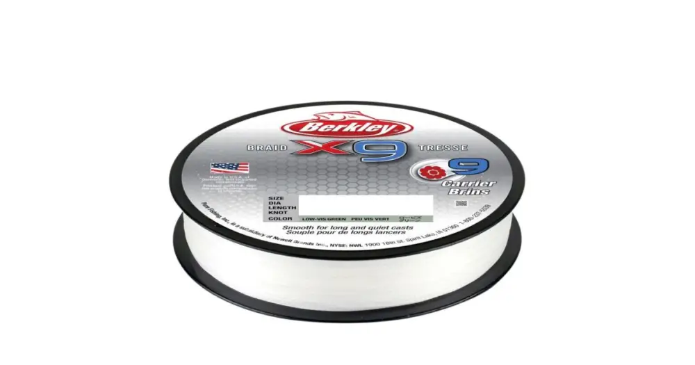 Časově Omezené Berkley Splétaná Šňůra X9 Crystal 150 m-Průměr 0,17 mm / Nosnost 17 kg