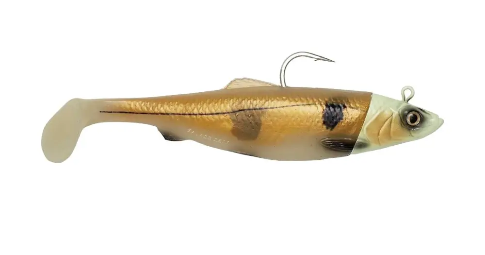Značkový Savage Gear Gumová Nástraha 4D Herring Big Shad PHP Glow Haddock-32 cm 560 g