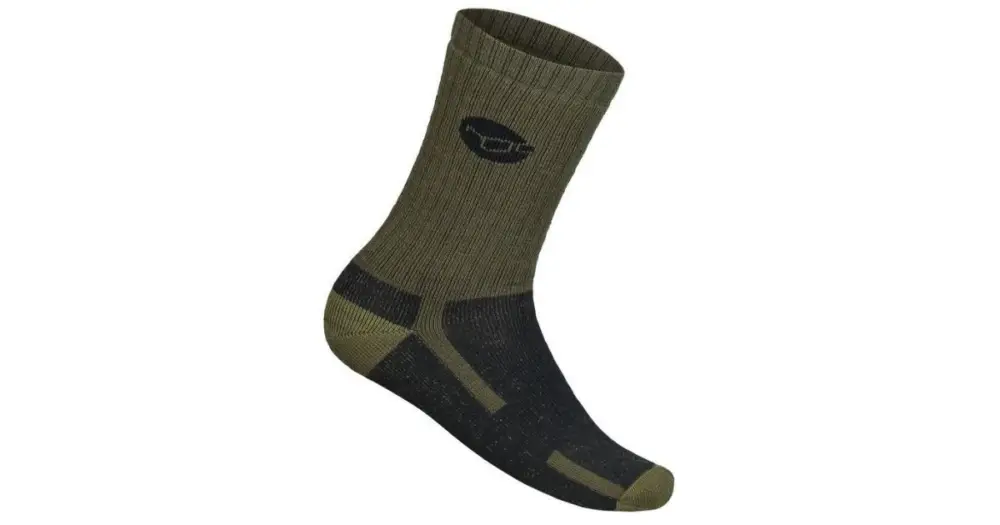 Autentický Korda Ponožky Kore Merino Wool Sock Olive-Velikost 44 - 46