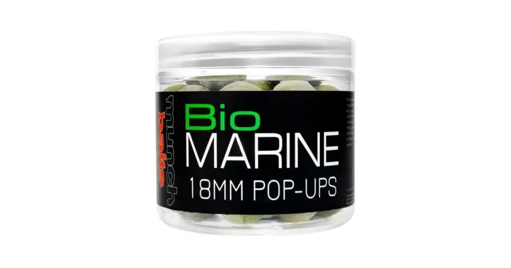 Munch Baits Plovoucí Boilies Pop-Ups Bio Marine 200 ml-18 mm Jen Po Omezenou Doba