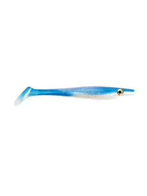 Značkový Strike Pro Gumová Nástraha Pig Shad Junior Blue Pearl-15 cm 21 g