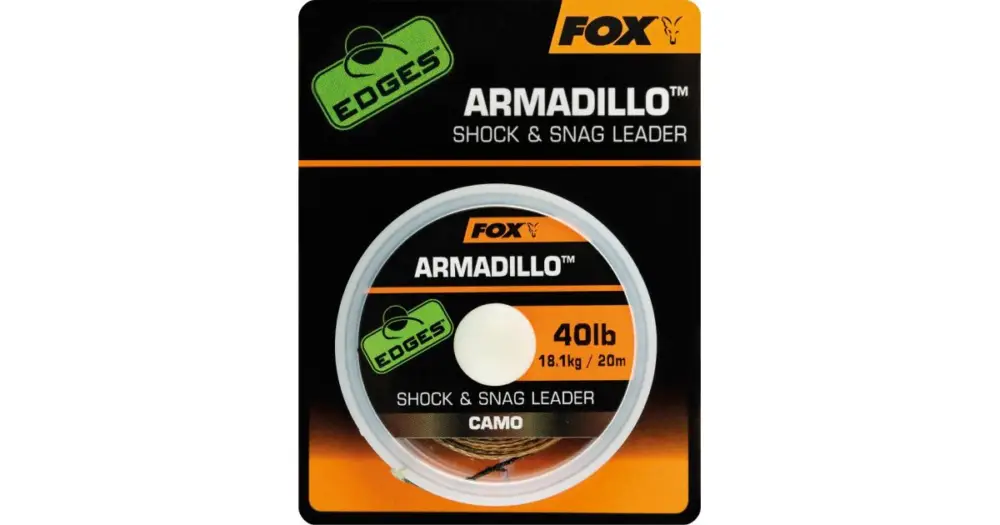 Fox Návazcová Šňůrka Armadillo Camo 20 m-Průměr 50 lb / Nosnost 22,7 kg Omezená Nabídka