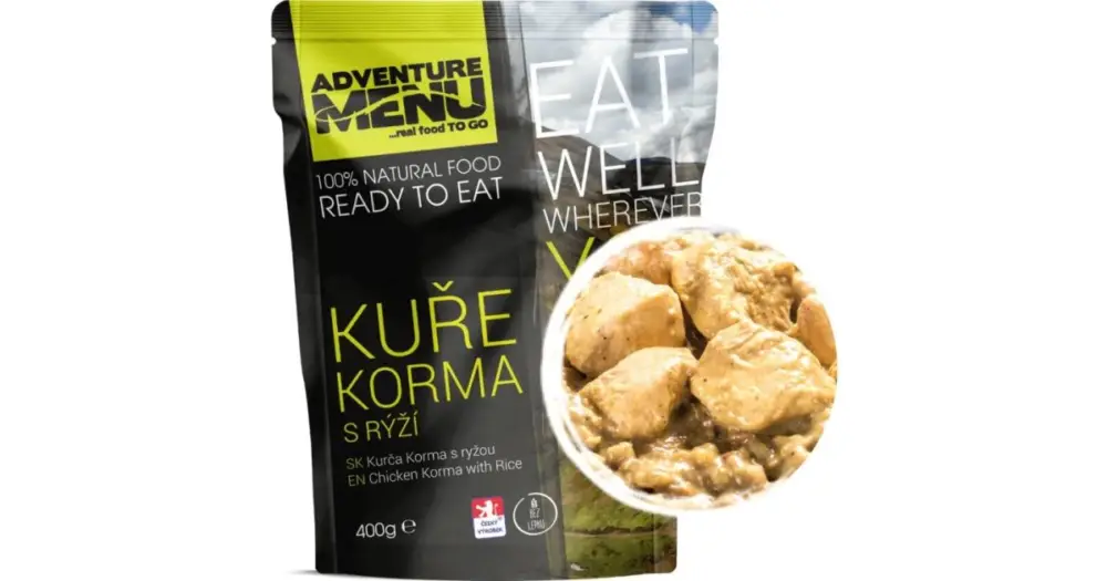 Značkový Adventure Menu Kuře Korma S Rýží