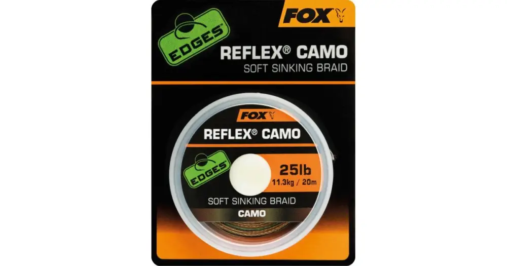 Fox Návazcová Šňůrka Reflex Camo 20 m Akční Nabídka