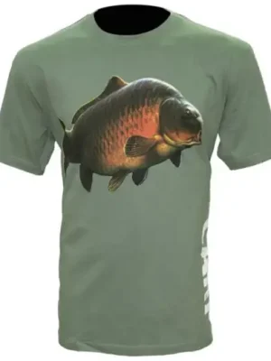 Zfish Tričko Carp T-Shirt Olive Green Hit Sezóny