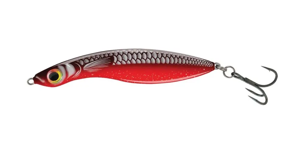 Salmo Wobler Wave Sinking Black Red Fish Poslední Šance