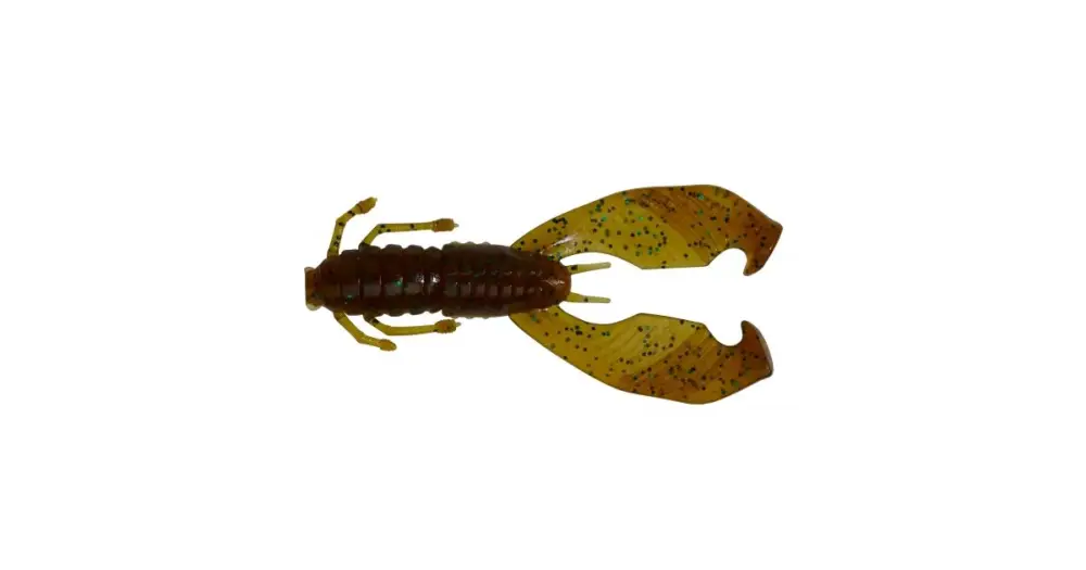 Gunki Gumová Nástraha Boogie Craw Pumpkin Green Flake Sezónní Sleva