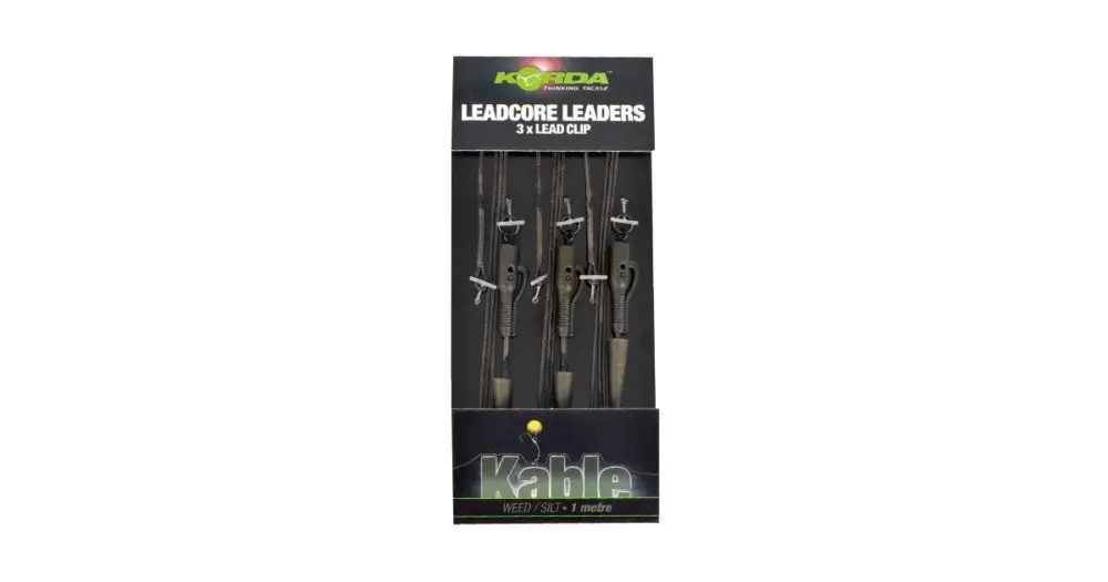 Vrácení Zdarma Korda Olověná Montáž Hybrid Lead Clip Leadcore Leader 3ks