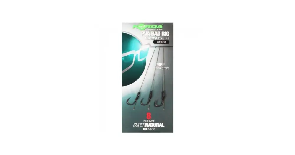 Korda Návazec Solidz PVA Rig Wide Gape Barbed 18 lb 3 ks Objednat Nyní