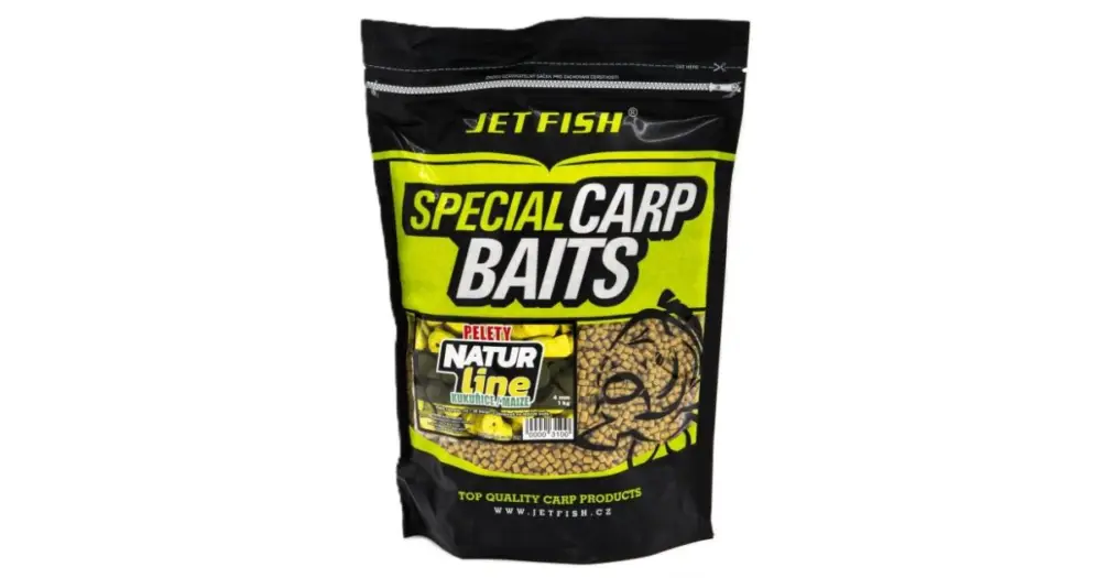 Přímo Od Výrobce Jet Fish Pelety Natur Line Kukuřice 1 kg