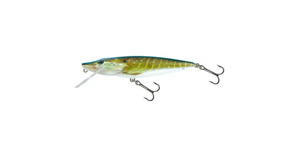Salmo Wobler Pike Floating Real Pike Nová Kolekce