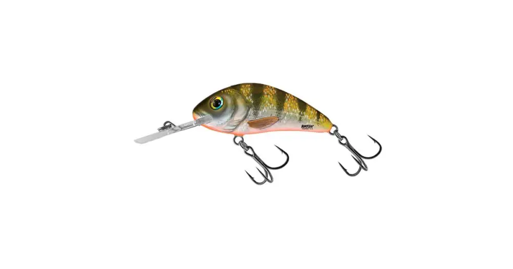 Hit Sezóny Salmo Wobler Rattlin Hornet Floating Yellow Holographic Perch
