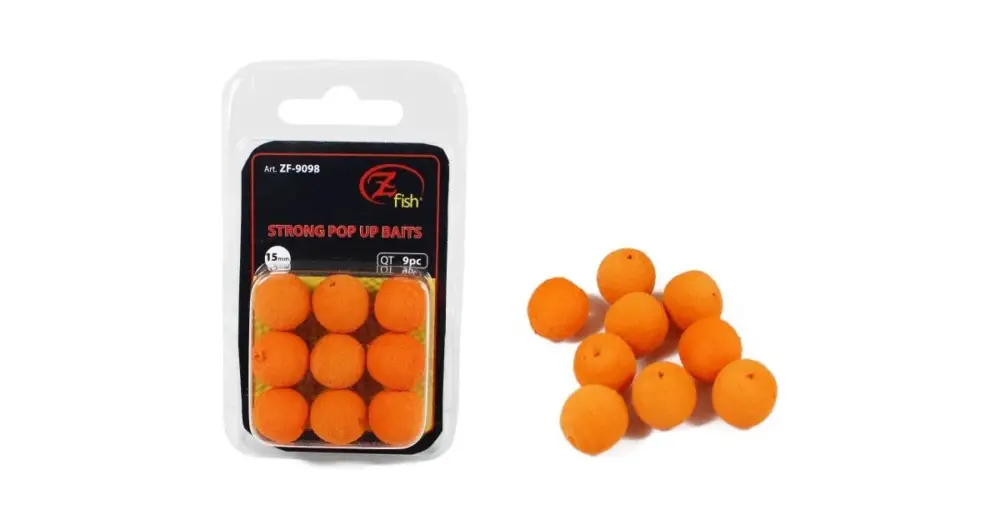 Jen Po Omezenou Doba Zfish Pěnová Nástraha Foam Pop Up Baits 15 mm
