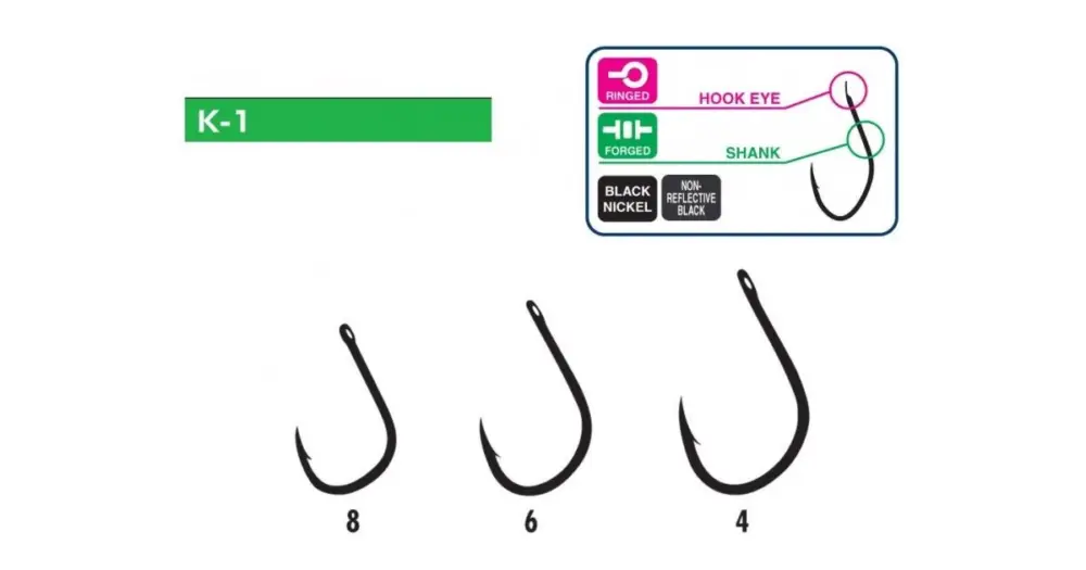 Hayabusa háčky Hooks Model K1 Kup Teď