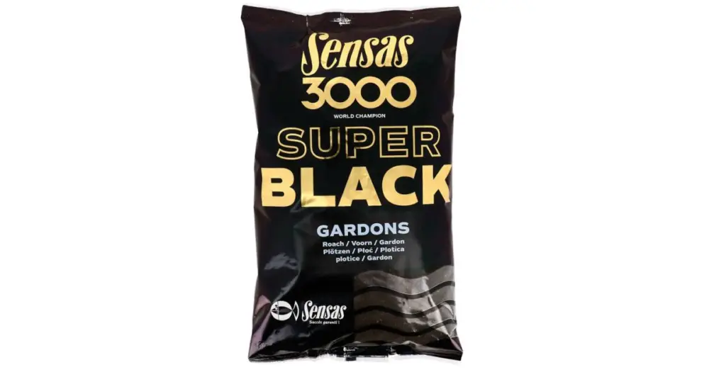 Expresní Doručení Sensas krmení3000 SUPER BLACK 1kg