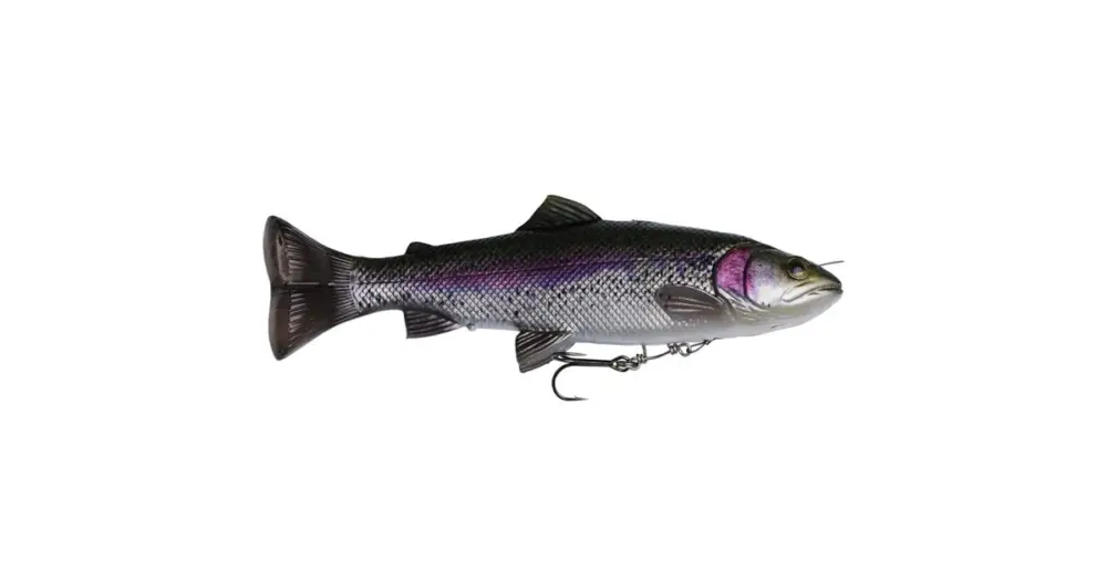 Savage Gear Gumová Nástraha Pstruh 4D Line Thru Pulsetail Trout SS Rainbow Trout - Délka 2-Délka 20 cm 102 g Vysoce Kvalitní