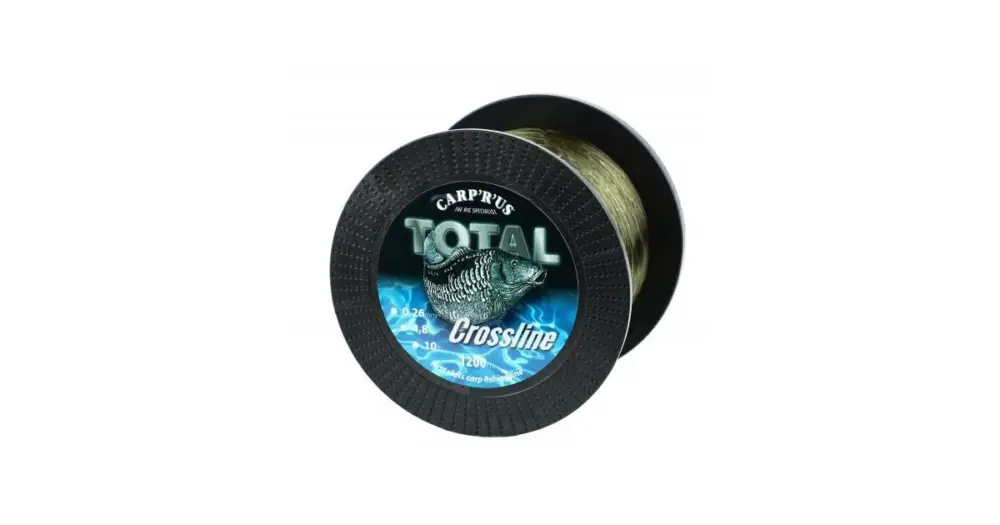 Carp´R´Us Vlasec Total Crossline 1200 m Hnědá-Průměr 0,31 mm / Nosnost 6,6 kg Nejprodávanější